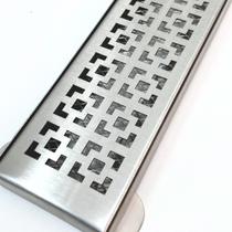 Ralo Linear Jardim de Inverno 7x50 Inox Dubai e Tela