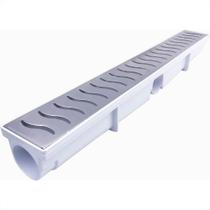 Ralo Linear Modulavel Ferplastik 6X50Cm Grelha De Inox 650Xb Ralo Linear Modulavel Ferplastik 6X50Cm Grelha De Inox 650Xb