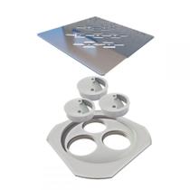 Ralo Linear Novii Grelha 15X15Cm Polida Linear Ralo Linear Novii Grelha 15X15Cm Polida Linear