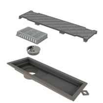Ralo Linear Novii PVC 25cm Tampa Oculta Linear Ralo Linear Novii PVC 25cm Tampa Oculta Linear
