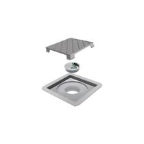 Ralo Linear Novii Seco Quadrado 7344 10x10 com Tampa Oculta Ralo Linear Novii Seco Quadrado 7344 10x10 com Tampa Oculta