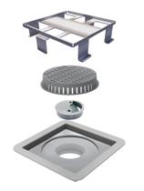 Ralo Linear Oculto 10 cm x 10 cm Square