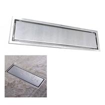 Ralo Linear Oculto 20cm Inox Banheiro Lavabo Invisivel Anti Odor Anti Inseto Seguro Resistente Higienico Ralo Linear Oculto 20cm Inox Banheiro Lavabo Invisivel Anti Odor Anti Inseto Seguro Resistente Higienico