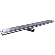 Ralo Linear Oculto 50x6cm com Saída Horizontal Central Ralo Linear Oculto 50x6cm com Saída Horizontal Central