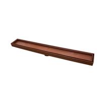 Ralo Linear Oculto 5x90cm Marrom Ralo Linear Oculto 5x90cm Marrom
