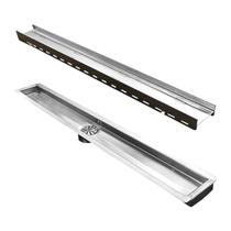 Ralo Linear Oculto 60x6cm com Saída Vertical Central Ralo Linear Oculto 60x6cm com Saída Vertical Central