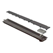 Ralo Linear Oculto 75 cm Seco Saída Extremidade 6085 Novii