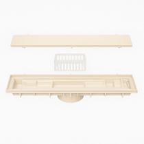 Ralo Linear Oculto Com Tampa Rasa 25x4,5cm - Multicerto