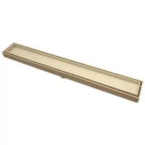 Ralo linear oculto seco - BEGE - 5x90cm Ralo linear oculto seco - BEGE - 5x90cm