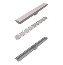 Ralo linear oculto sifonado -saida vertical 70cm x 7cm aluminio