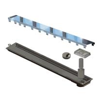 Ralo Linear Polido 75cm c/ Saída Extremidade Versatile 4262