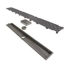 Ralo Linear Pvc Seco 75 Cm Saida Central 75 Cm - Ralo Linear Ralo Linear Pvc Seco 75 Cm Saida Central 75 Cm - Ralo Linear