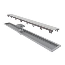 Ralo Linear Royal com Tampa Inox Saida Baixo 100cm Ralo Linear Royal com Tampa Inox Saida Baixo 100cm