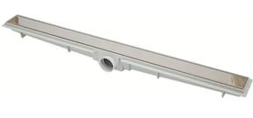Ralo Linear Seca Chão 5x50 Cm Tampa Inox Polido Lisa (piso)