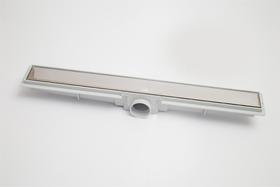 Ralo Linear Seca Chão 5x50 Cm Tampa Inox Polido Lisa (piso) Ralo Linear Seca Chão 5x50 Cm Tampa Inox Polido Lisa (piso)