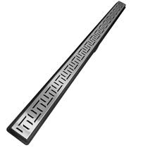 Ralo Linear Seca o Box 5x80 Banheiro Inox Oriente Coletor Preto Saídas 40mm e Tela (5cm x 81cm)