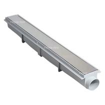 Ralo Linear Sequencial 5x50 Inox Oculta Polida Com Tela Anti Insetos - Ficone Decor