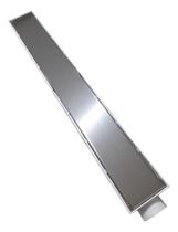 Ralo Linear Sifonado 6x50cm Oculto Anti Insetos Inox Polido
