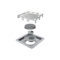 Ralo Linear Square Oculto 15 X 15 C/ Fecha Ralo 209 - Elleve