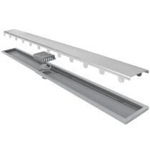 Ralo Linear Tampa Inox Seca Royal 90 Cm - Ralo Linear