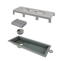 Ralo Linear Tiny Ixox Escovado 25cm 2924 Ralo Linear Tiny Ixox Escovado 25cm 2924