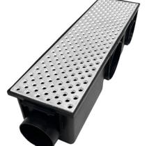 Ralo Modular 10x50 Aluminio Fundido Anti Inseto 5 Saídas