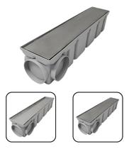 Ralo Modular 10x50 Inox 2em1 - Tela + Coletor Cinza Ralo Modular 10x50 Inox 2em1 - Tela + Coletor Cinza