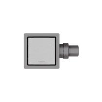 Ralo Neo Square 94535303 10x10 com Tampa Aço Inox Acetinado com Válvula Anti-retorno Tramontina
