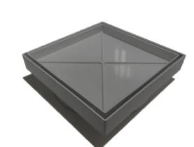 Ralo Oculto 10x10 Invisivel Seca Piso Cinza Banheiro Sacada Quintal