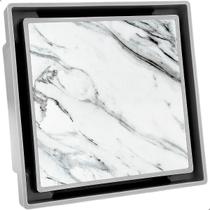 Ralo Oculto 10x10cm Tampa Invisível Aplicação Piso Porcelanato Ralo Quadrado Base Plástico Cinza Seca 10cm Válvula Antiodor Banheiro Varanda Box Ralo Oculto 10x10cm Tampa Invisível Aplicação Piso Porcelanato Ralo Quadrado Base Plástico Cinza Seca 10cm Válvula Antiodor Banheiro Varanda Box