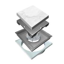 Ralo Oculto 15Cm Quadrado Mozaik