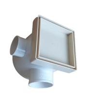 Ralo Oculto 15x15 com caixa sifonada de 100mm Bege Ralo Oculto 15x15 com caixa sifonada de 100mm Bege