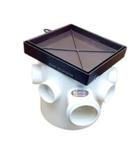 Ralo Oculto 15x15 com caixa sifonada de 150mm Marrom Ralo Oculto 15x15 com caixa sifonada de 150mm Marrom