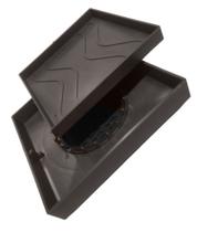 Ralo Oculto 15x15 Invisivel Para Piso Porcelanato Marrom