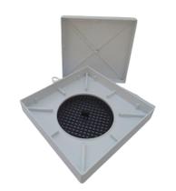 Ralo Oculto 15x15 Seca Piso Porcelanato Branco Anti-odor Ralo Oculto 15x15 Seca Piso Porcelanato Branco Anti-odor