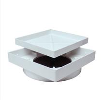 Ralo Oculto 15x15cm em Plástico ABS - Resistente e Moderno