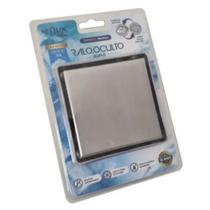 Ralo Oculto Duplo Inox 10X10CM ROD-10 Escovado Flvx Hidro