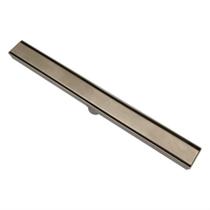Ralo Oculto Duplo Linear 50cm Inox