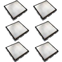 Ralo Oculto Invisivel 15X15 Aço Inox Kit 6 Uni Anti Odor Banheiro Box Banho Varanda Cozinha Lavabo Lavanderia Discreto Higienico Seguro Ralo Oculto Invisivel 15X15 Aço Inox Kit 6 Uni Anti Odor Banheiro Box Banho Varanda Cozinha Lavabo Lavanderia Discreto Higienico Seguro