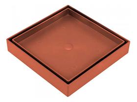 Ralo Oculto Invisível 15x15 com Encaixe Universal