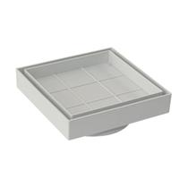Ralo Oculto Invisivel Anti Inseto Piso Porcelanato Branco ST2781