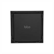 Ralo oculto invisivel sifonado 10x10 inox black - bto