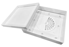 Ralo Oculto Invisível Universal Sifonado Branco