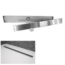 Ralo Oculto Linear Invisivel Aço Inox 60cm Anti Inseto Anti Odor Banheiro Lavabo Seguro Resistente Ralo Oculto Linear Invisivel Aço Inox 60cm Anti Inseto Anti Odor Banheiro Lavabo Seguro Resistente