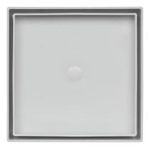 Ralo Oculto Quadrado Universal De 15x15cm Branco Astra Ralo Oculto Quadrado Universal De 15x15cm Branco Astra