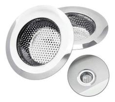 Ralo para Pia da Cozinha Inox com Borda 7cm - Nicobem Ralo para Pia da Cozinha Inox com Borda 7cm - Nicobem
