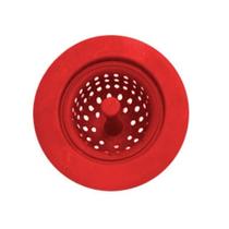 Ralo Para Pia Em Silicone Vermelho D6461-VM - MILK