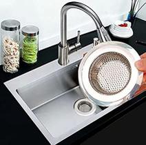 Ralo Para Pia Inox 7 Cm Evita Entupimento de Canos