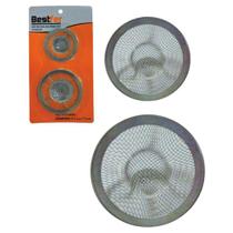 Ralo para Pia KIT 2 Peças 5.3 e 7.3CM - Bestfer Ralo para Pia KIT 2 Peças 5.3 e 7.3CM - Bestfer