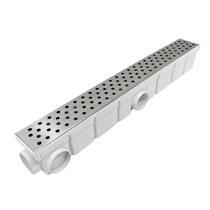 Ralo Piscina 6cm x 50cm Bolinha Inox 304 Coletor Branco Ralo Piscina 6cm x 50cm Bolinha Inox 304 Coletor Branco